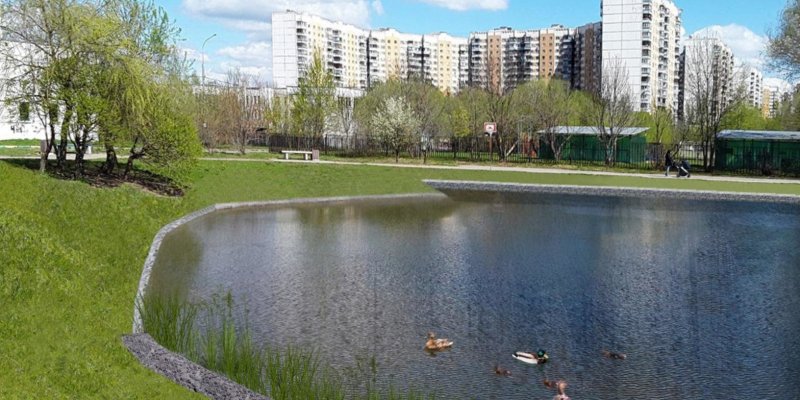 Парк Удальцовские пруды благоустройство