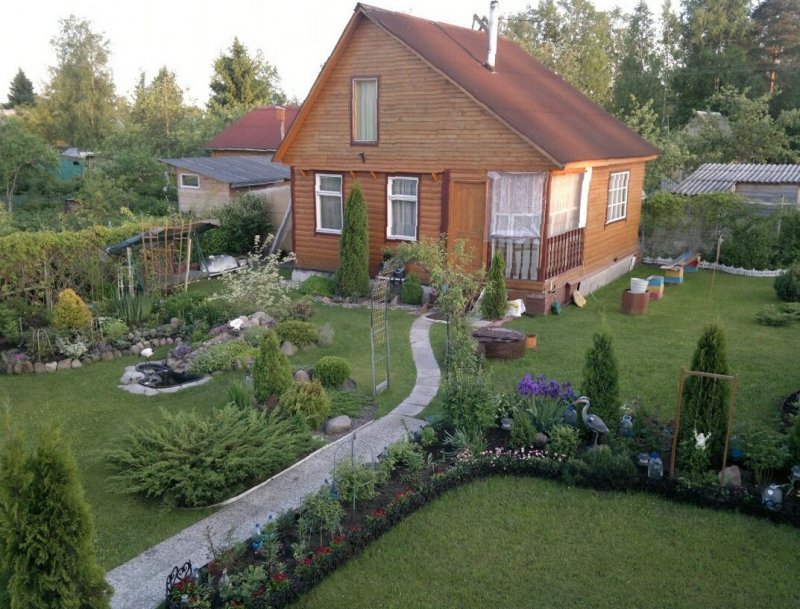 Красивые дачные участки