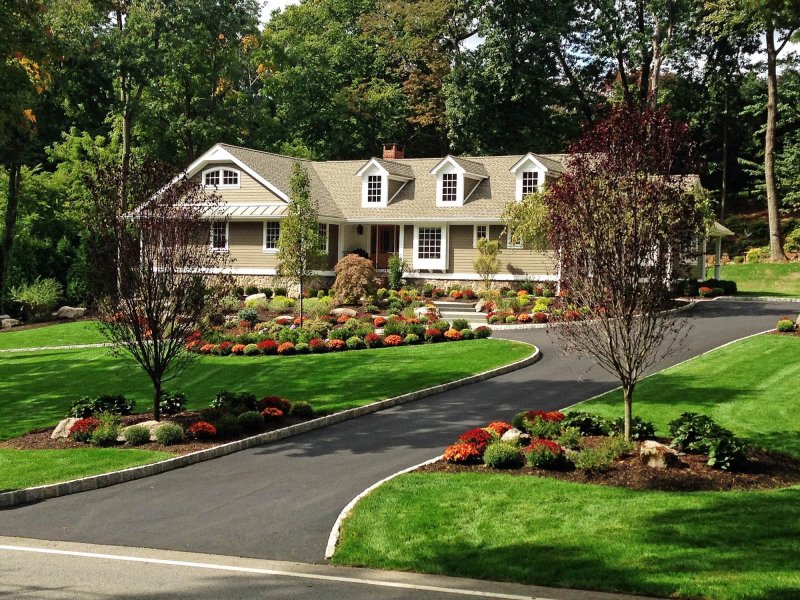 Скандинавский сад Front Yard