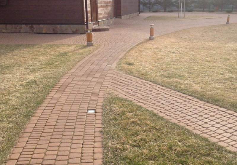 Порожки из тротуарной плитки