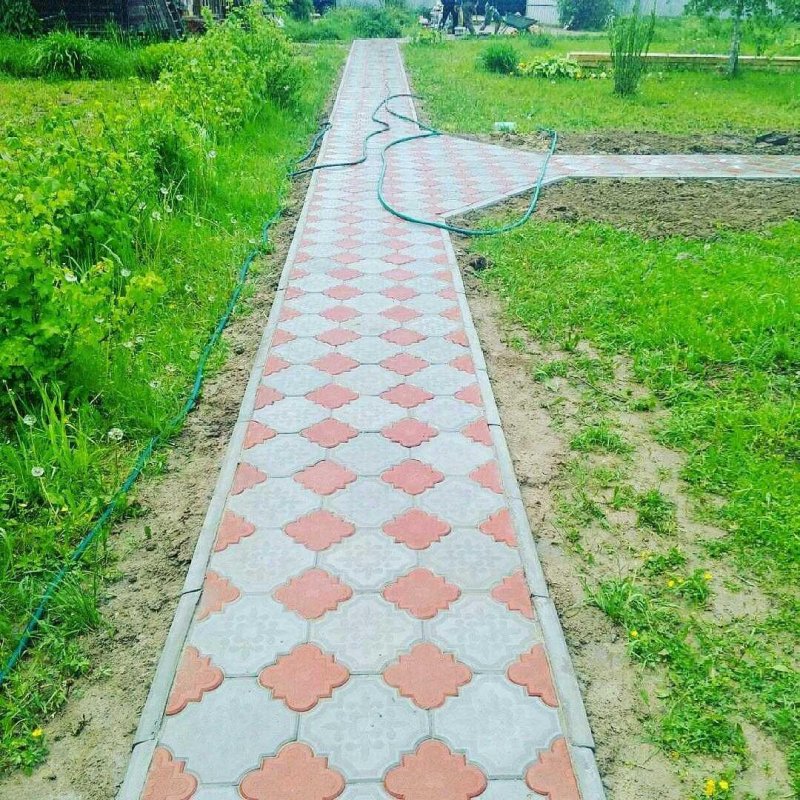 Дорожки из тротуарной плитки