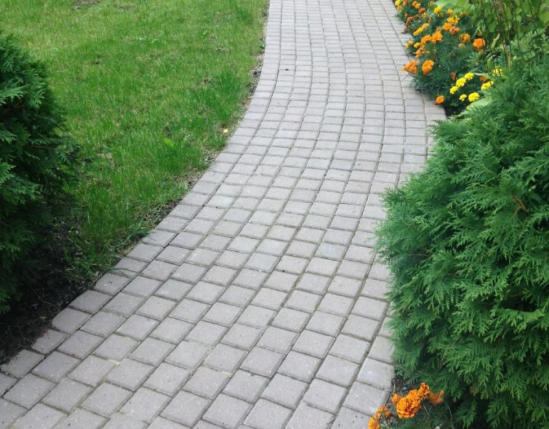 Дорожки из тротуарной плитки