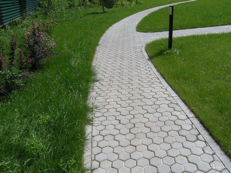 Тротуарная плитка для дорожек