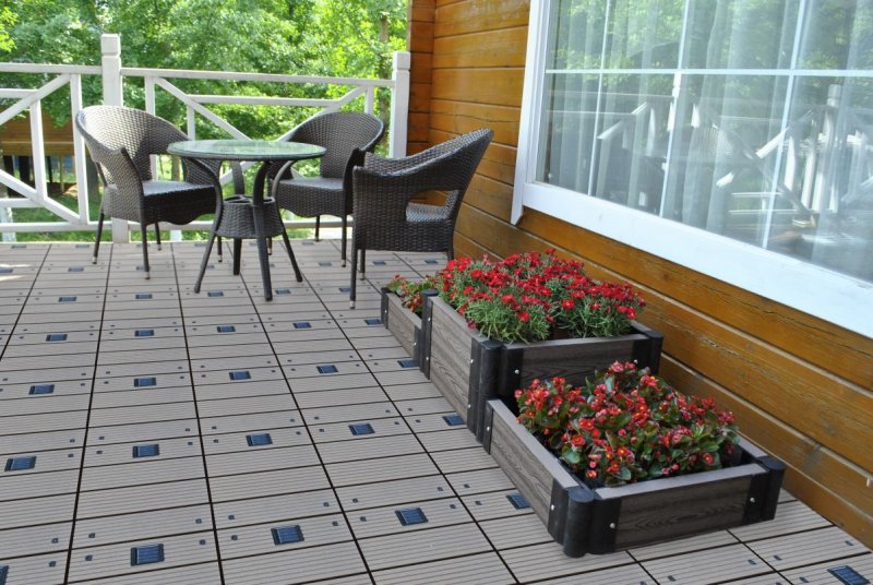 Паркет садовый cm Garden Natur, 30х30 см
