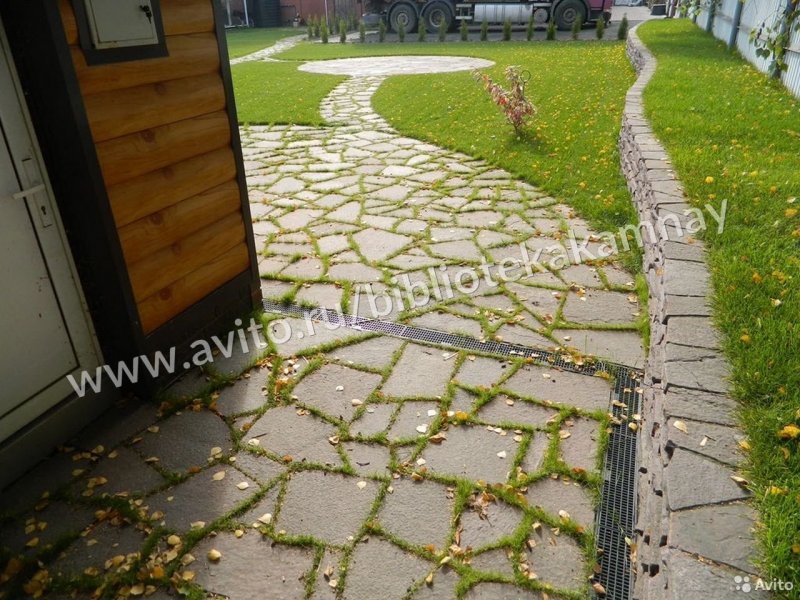 Садовые дорожки из плитняка