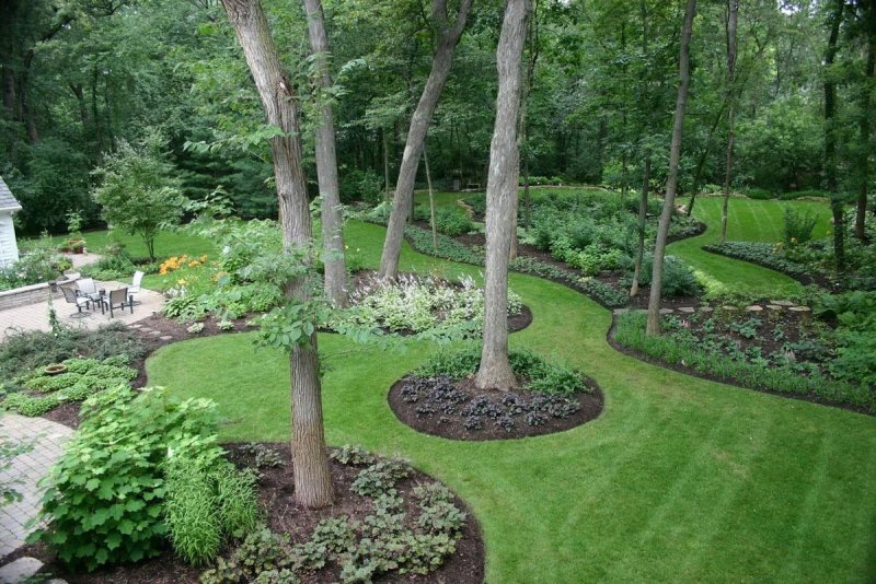 Natur Garden стиль ландшафт