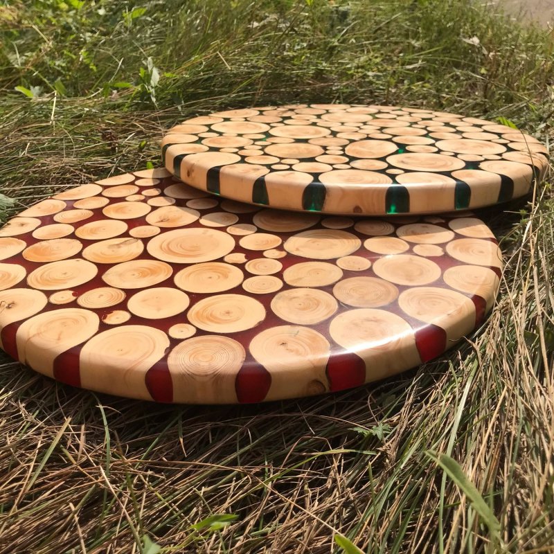 Дорожки из кругляка