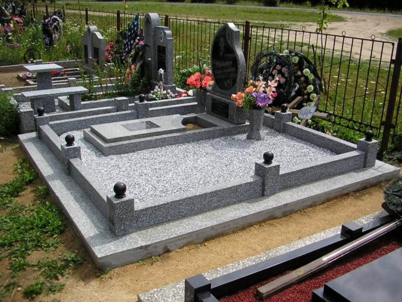 Памятники благоустройство захоронений