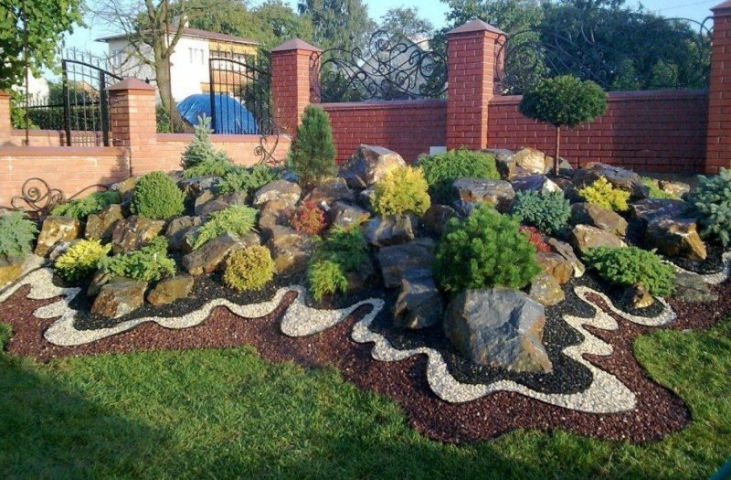 Красивые Альпийские горки