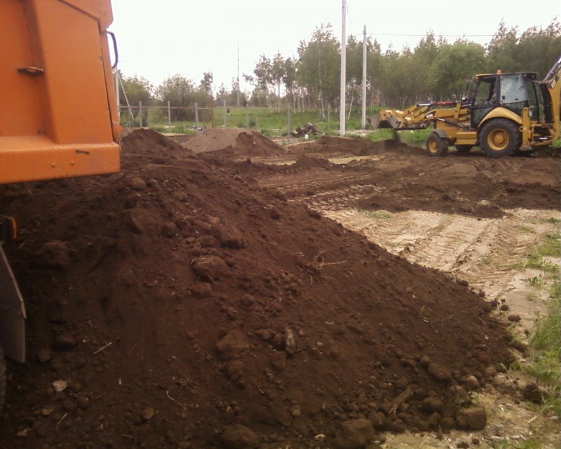 Чистый котлованный грунт