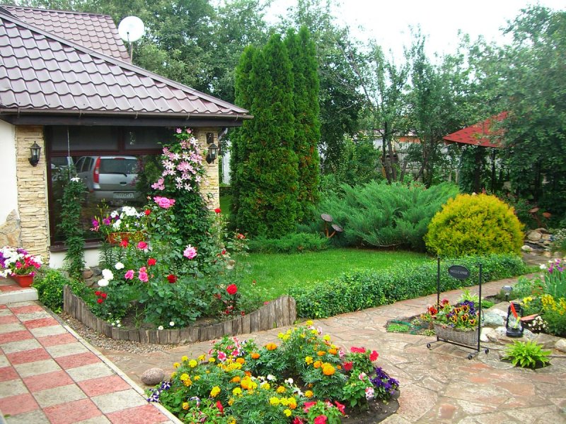 Ландшафтный дизайн дачного участка