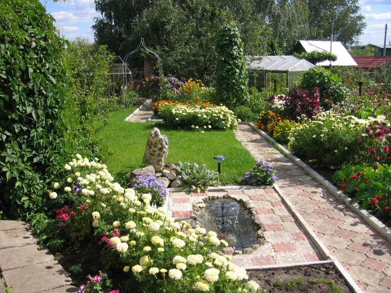 Ландшафтный дизайн эконом класса