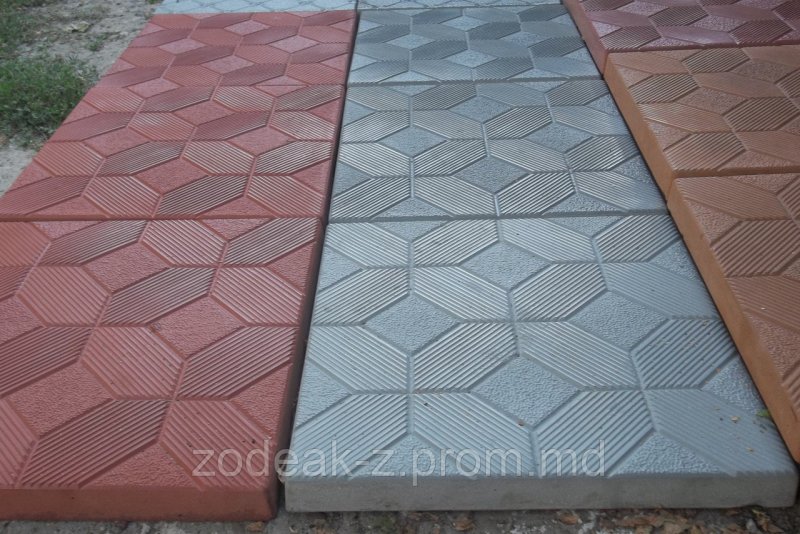 Плитка тротуарная ковер 500x500x50