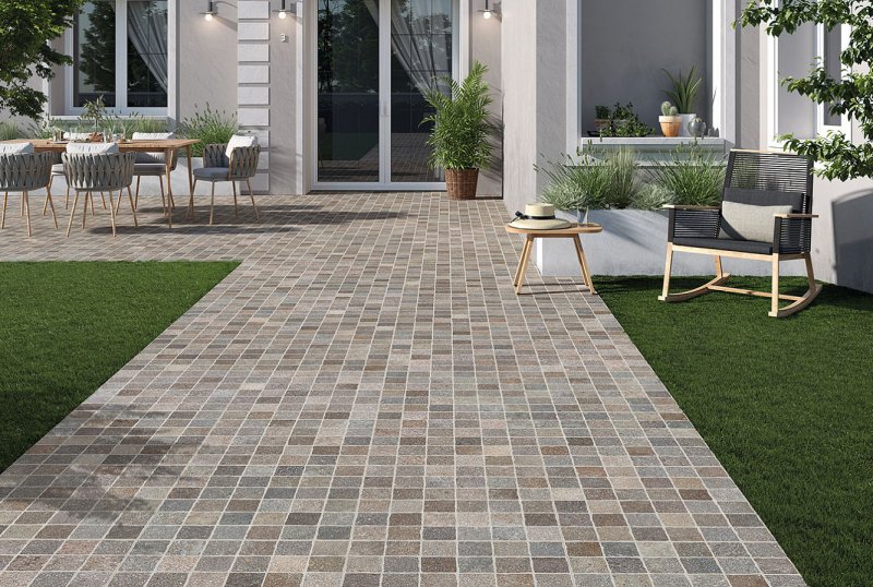 Керамогранит Grasaro Pave Style Brown