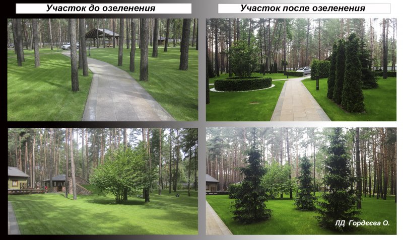 Благоустройство до и после