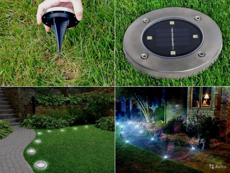 Светильник для сада на солнечных батареях greenart ip55