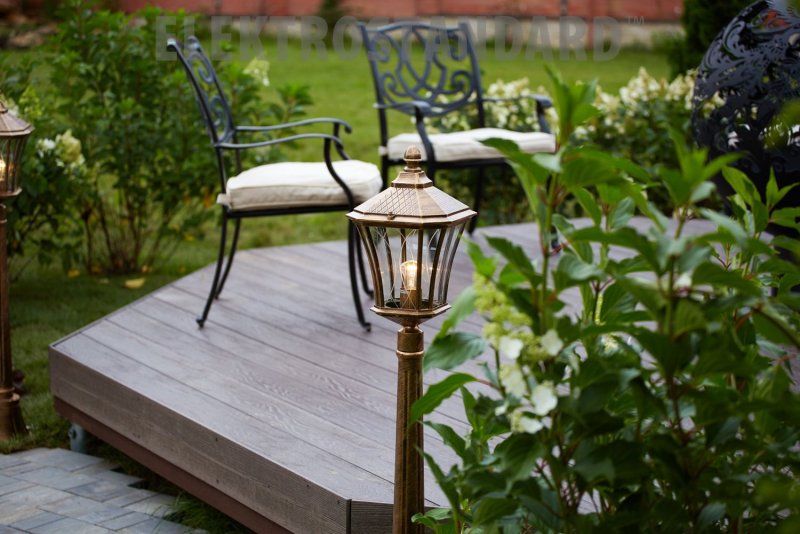 Садово-парковый светильник Arte Lamp Vienna a1317pa-3bn