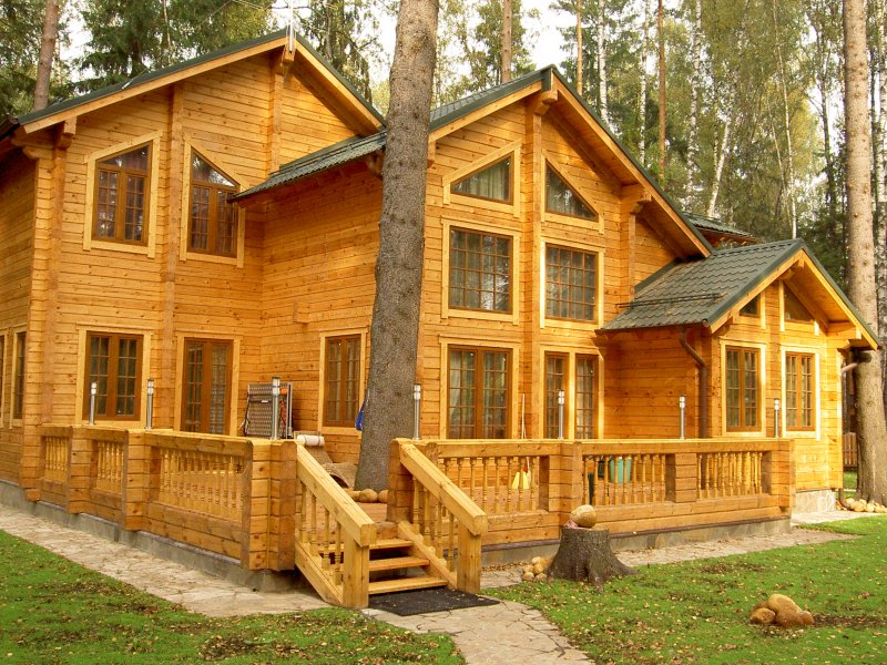 Деревянные домики из бруса