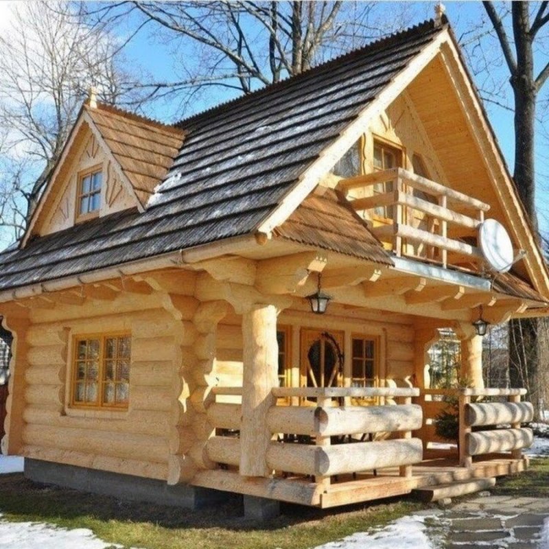 Деревянный сруб