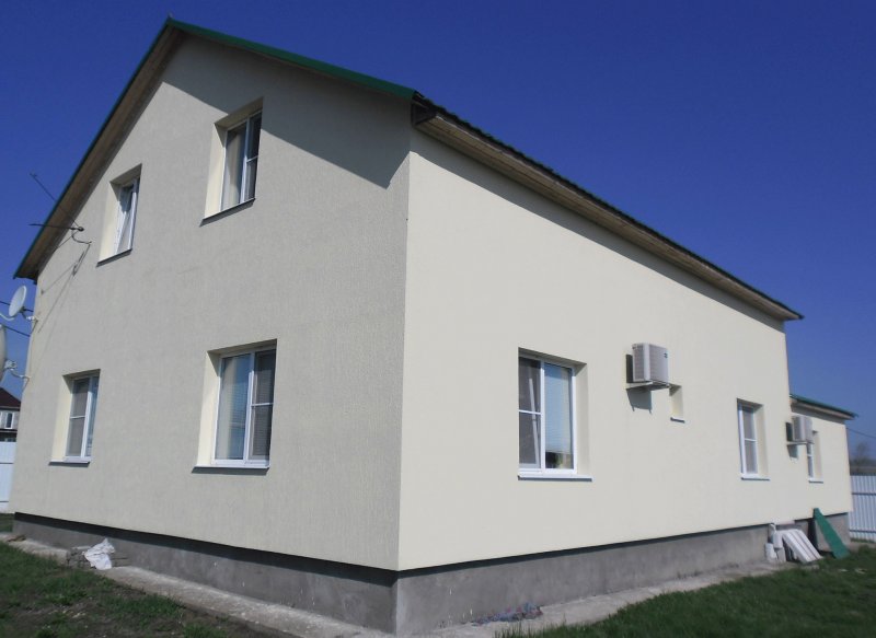 Мокрый фасад