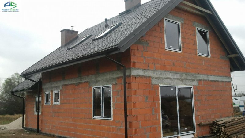 Фронтоны из керамических блоков