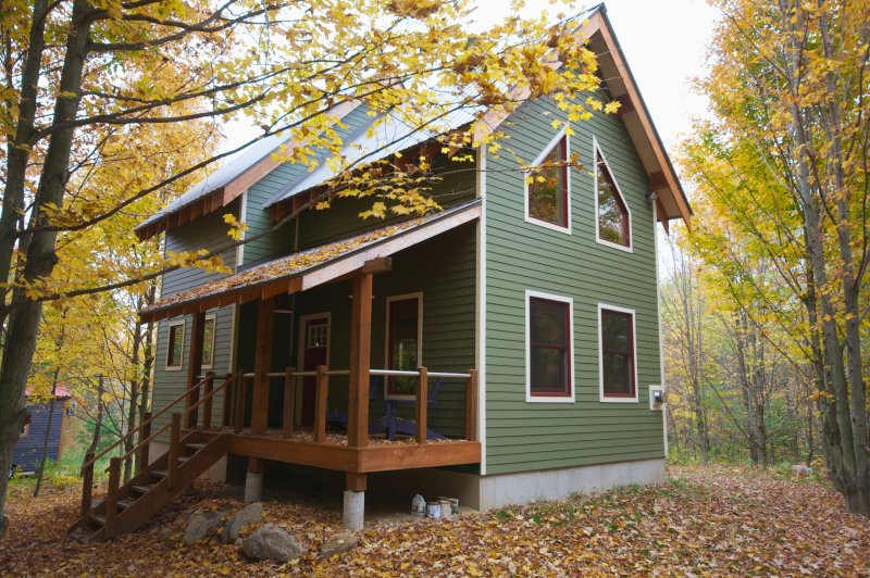 Деревянный дом Tikkurila Vinha 2677