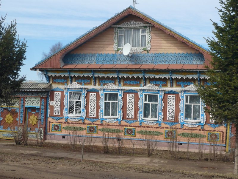 Красивые Деревенские дома