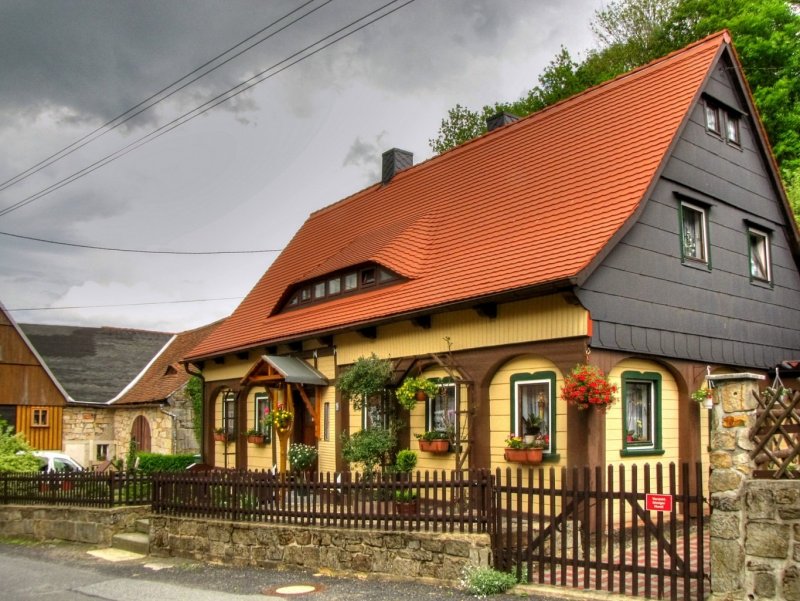 Красивые немецкие домики