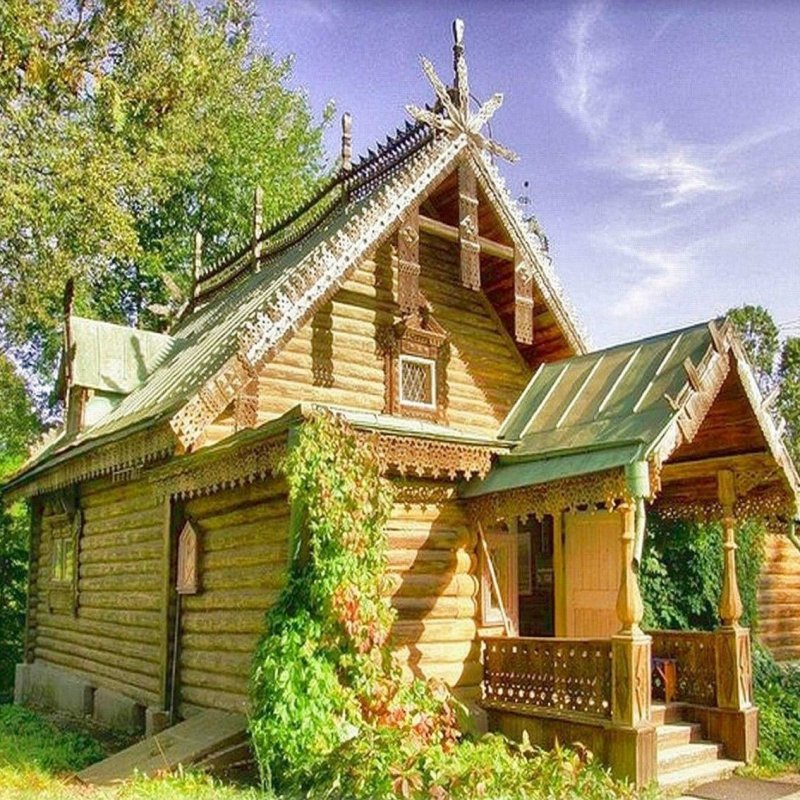 Деревенский резной Терем