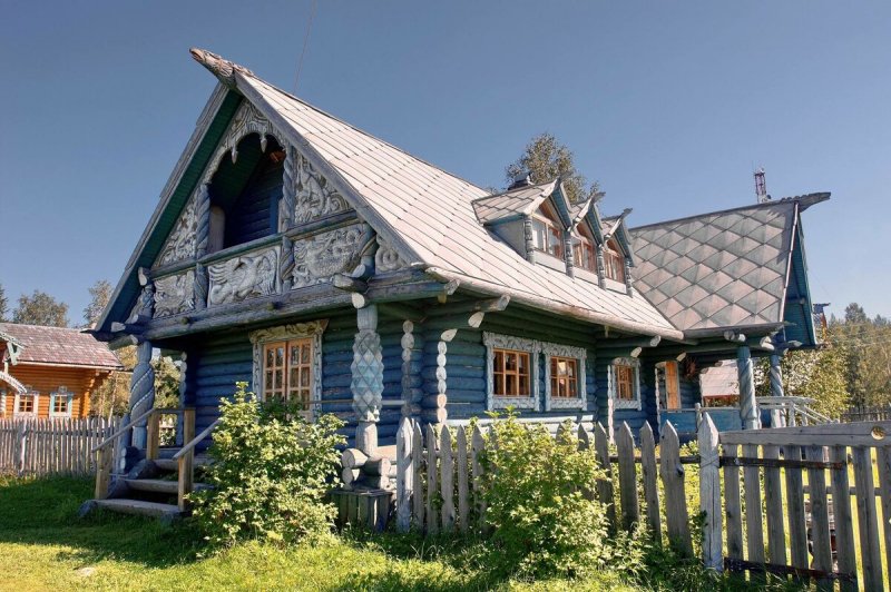 Вепсская деревня Мандроги