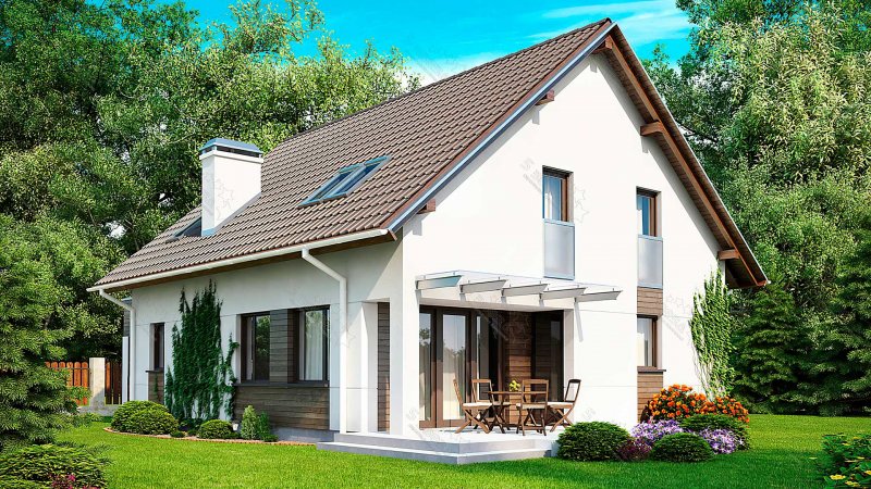 Проекты домов из газобетона