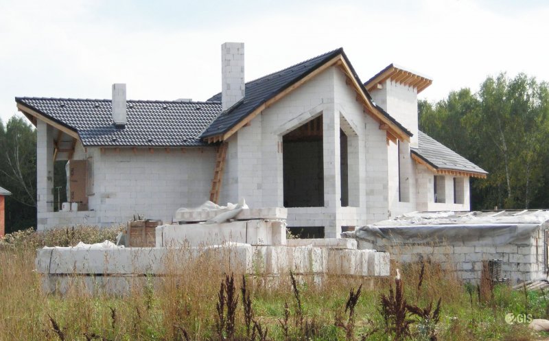 Красивые дома из газобетона 10 на 10