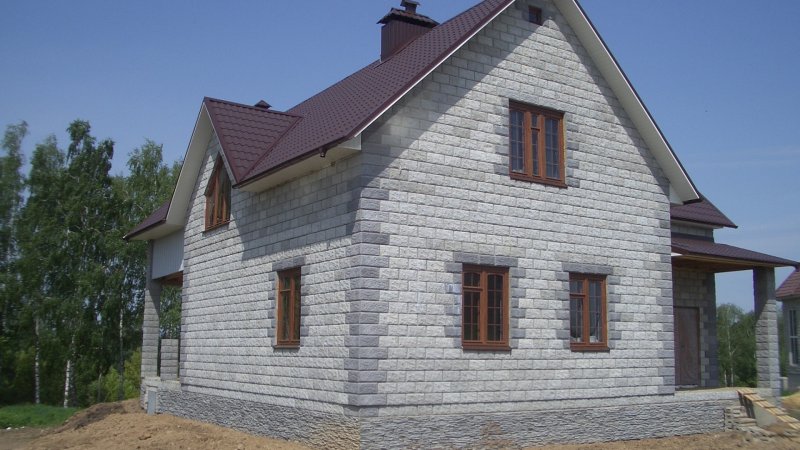 Дом из газобетона