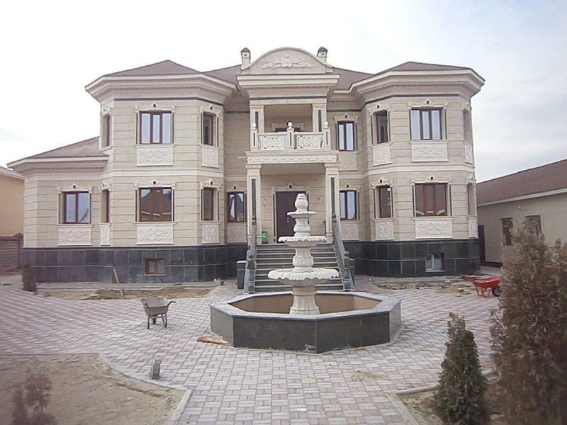 Дом из дагестанского камня