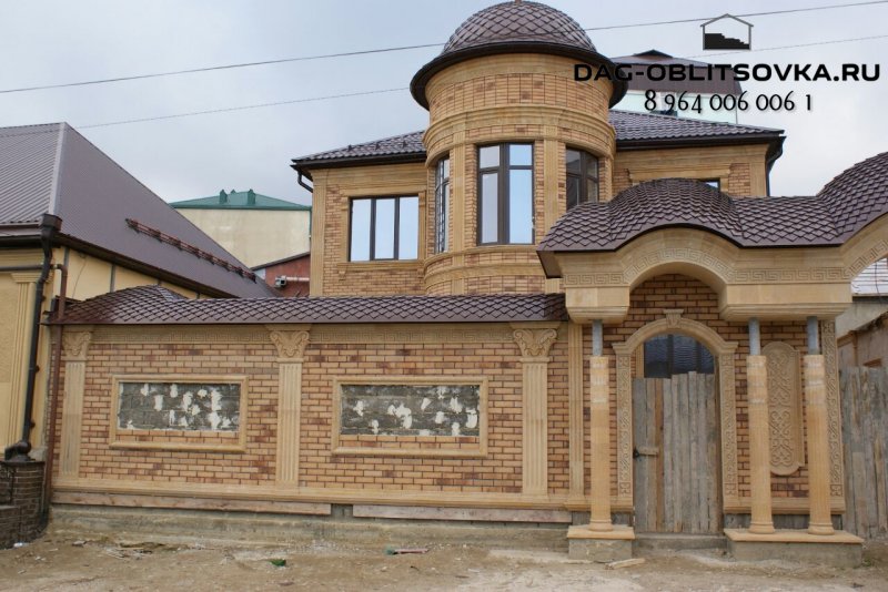Дагестанский камень для фасада