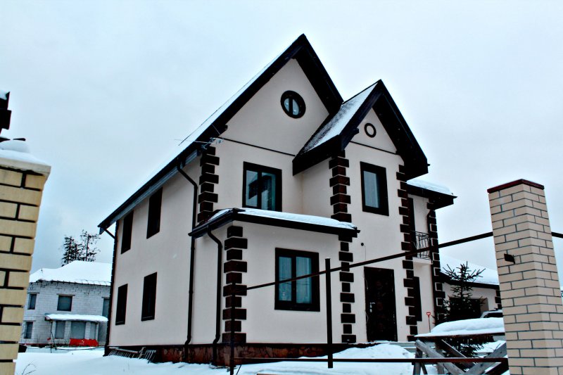 Мокрый фасад