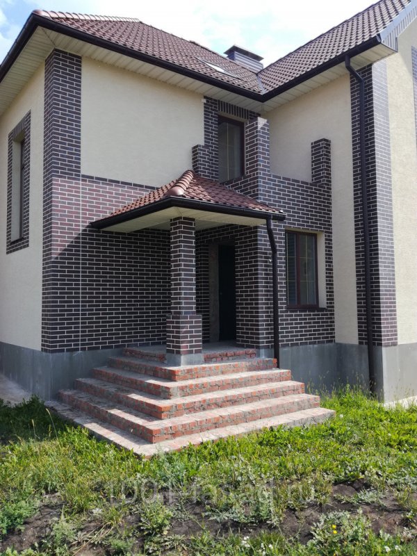 Гибкий клинкерный кирпич для фасада