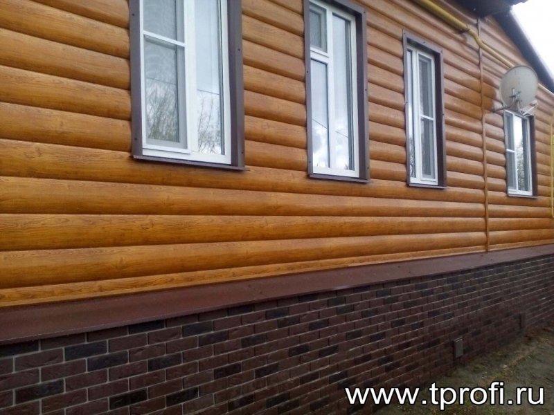 Сайдинг металлический Woodstock Ecosteel золотой дуб
