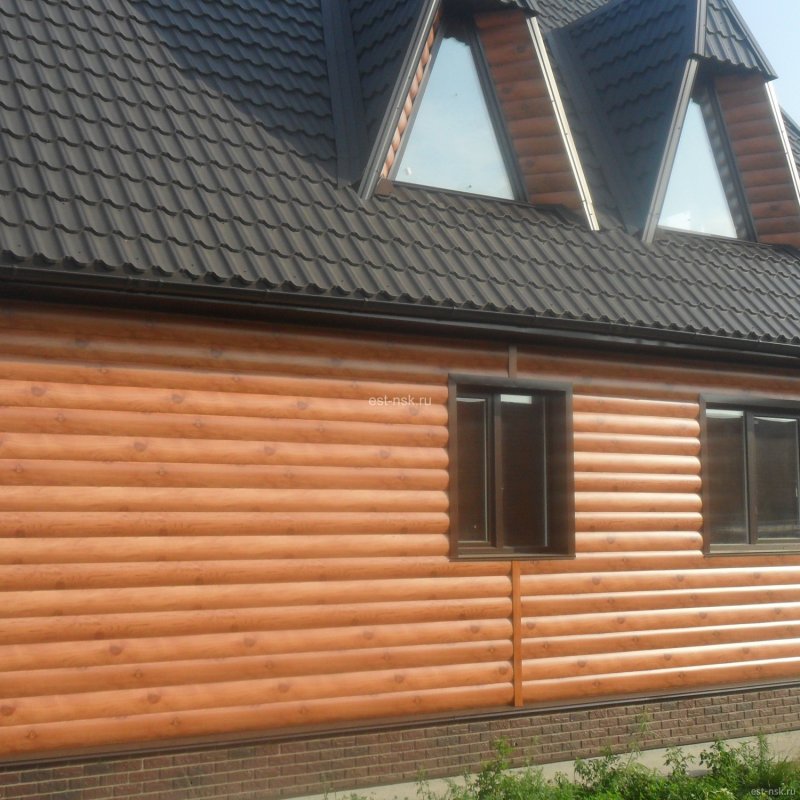 Сайдинг Woodstock-28х330 (Ecosteel_t-01-ЗОЛОТОЙДУБ-0.5)