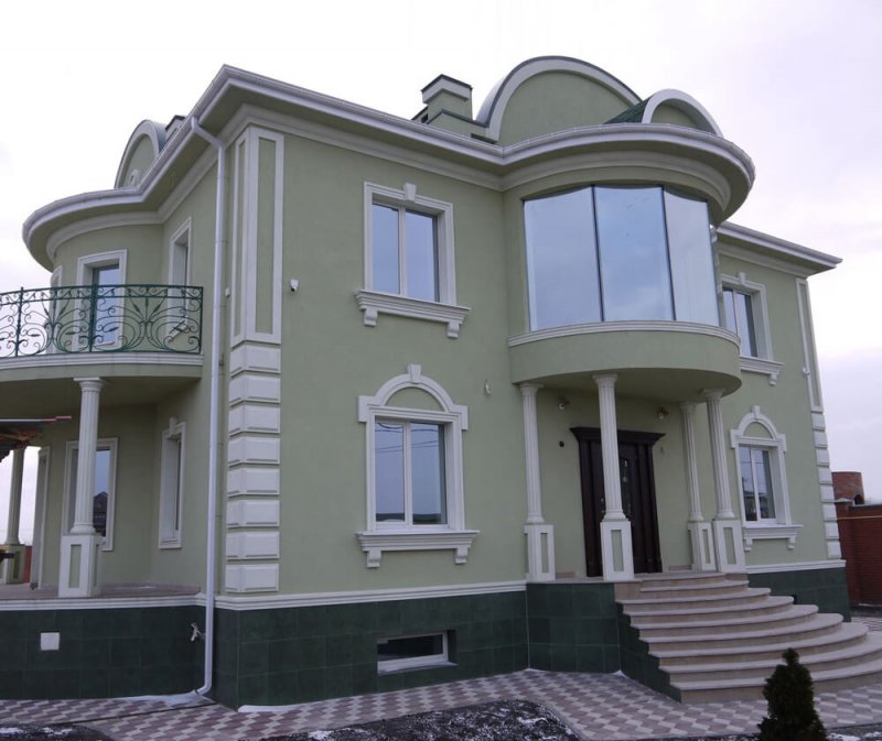 Декор наружных фасадов