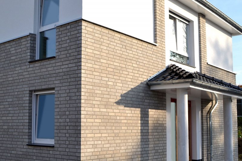 Клинкерный кирпич Roben Aarhus weissgrau