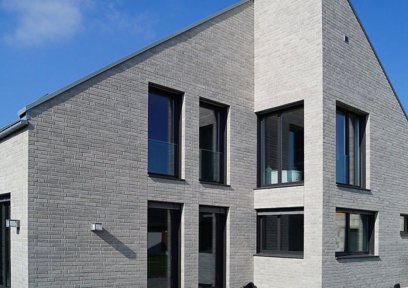 Клинкерный кирпич Roben Aarhus weissgrau