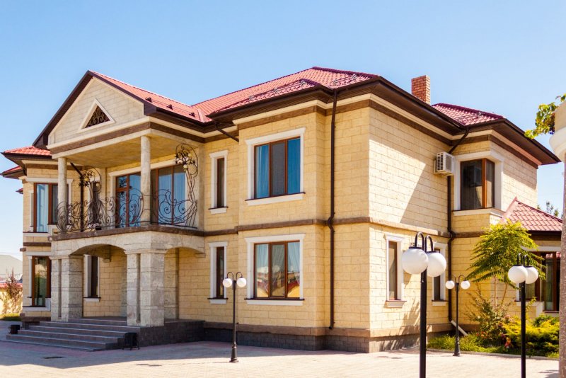 Красивые дома в Казахстане