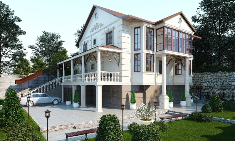 Особняки в Шымкенте