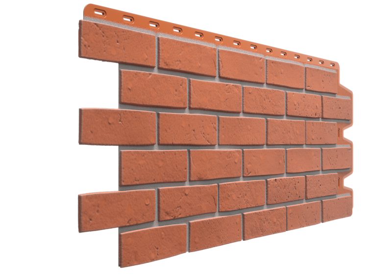 Панель фасадная Docke Berg 1131х460 мм золотой
