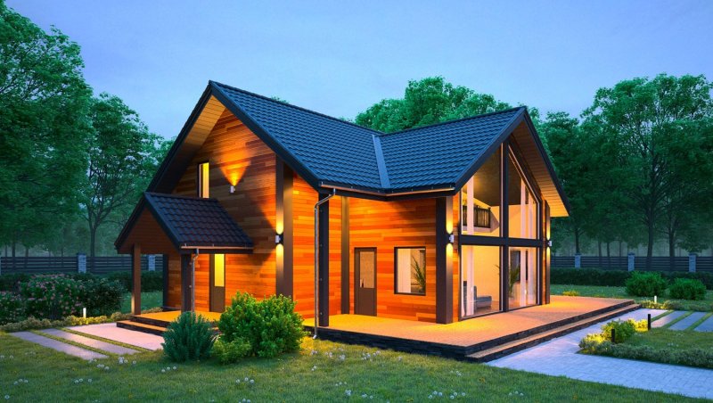 Финский каркасный дом