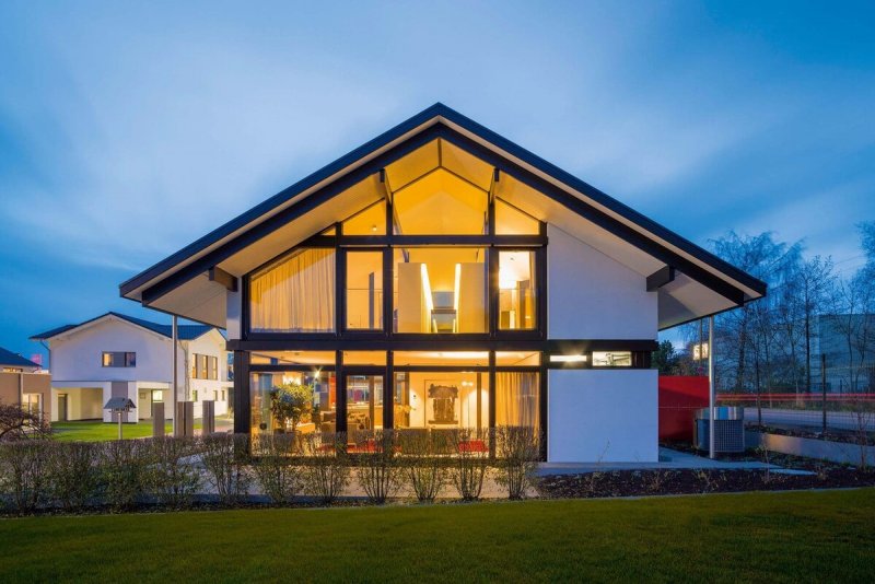 Фахверк современный HUF House
