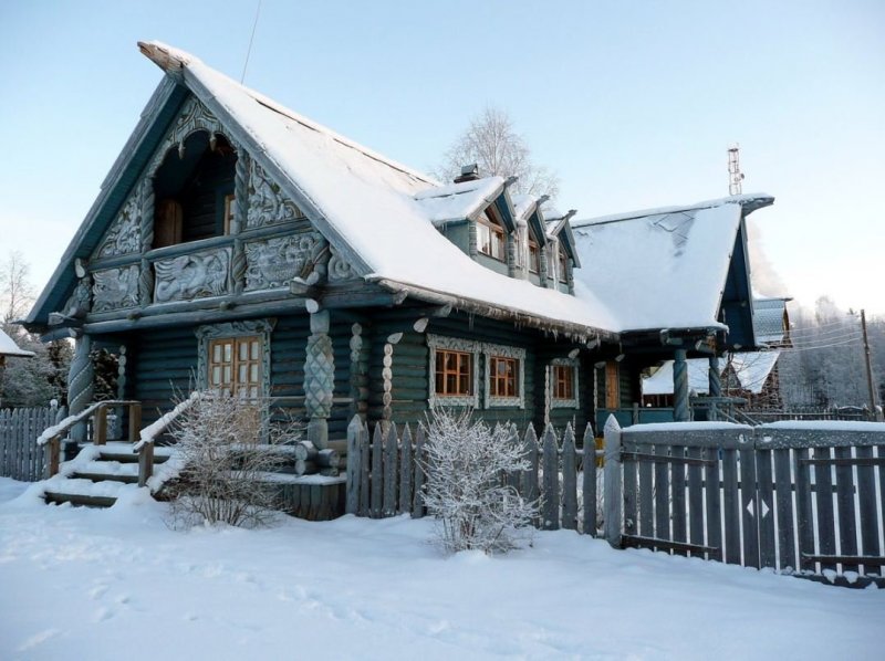 Деревенский домик