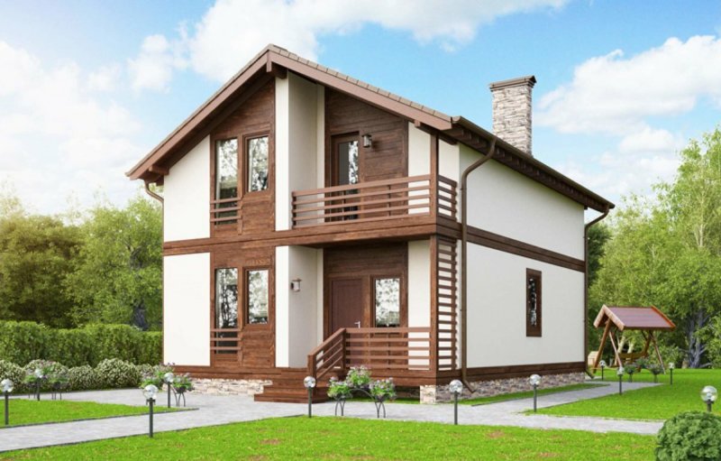 Каркасный дуплекс 160 м2