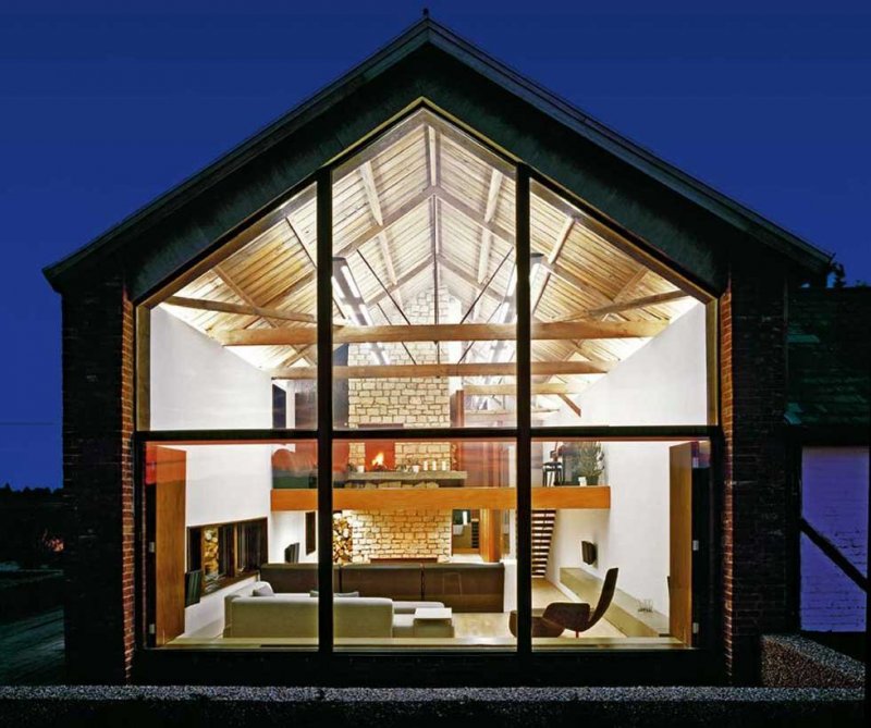 Barn House с террасой